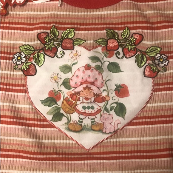 LAST 1 NWT Dolls Kill x Strawberryshortcake For the Picking Baby Tee - Picture 2 of 7